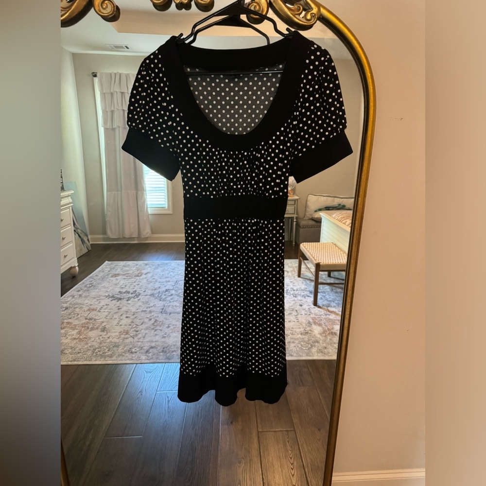 My Michelle polka dot dress- size large